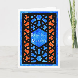 Tarjeta de saludo de Ramadán