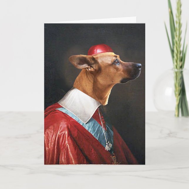 Tarjeta de saludo de regla cardinal (Anverso)