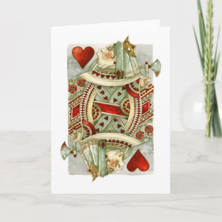 Tarjeta de saludo de Reina de Corazones de Maravil