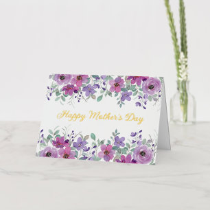 Tarjeta de saludo de Relieve metalizado plegado de