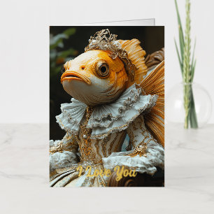 Tarjeta de saludo de Relieve metalizado plegado de