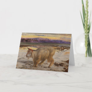 Tarjeta de saludo de Scapegoat de Hunt