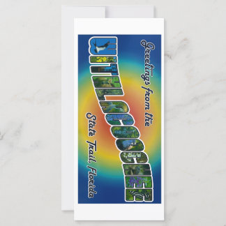 Tarjeta de saludo de Sendero de Withlacoochee Stat