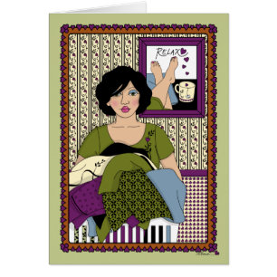 Tarjeta de saludo de sobrecarga