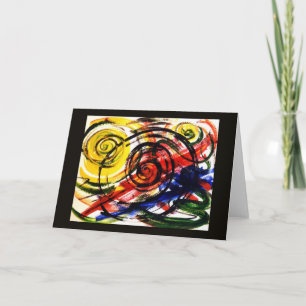 Tarjeta de saludo de Springs