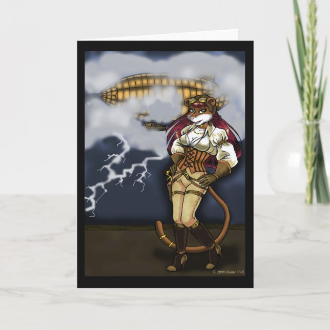 Tarjeta de saludo de Stormchaser (Anverso)