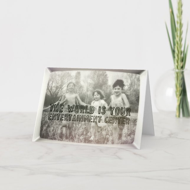 Tarjeta de saludo de SUMMERTIME FUN (Anverso)