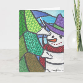 Tarjeta de saludo de temporada