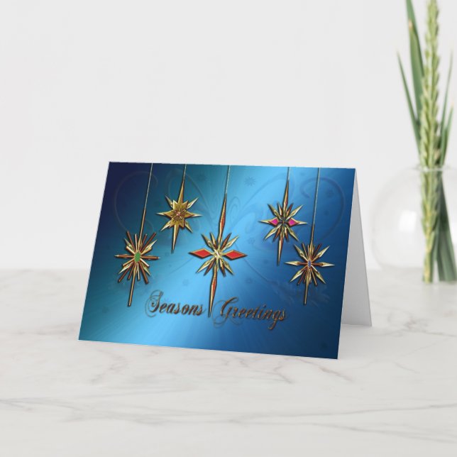 Tarjeta de saludo de temporada (Anverso)