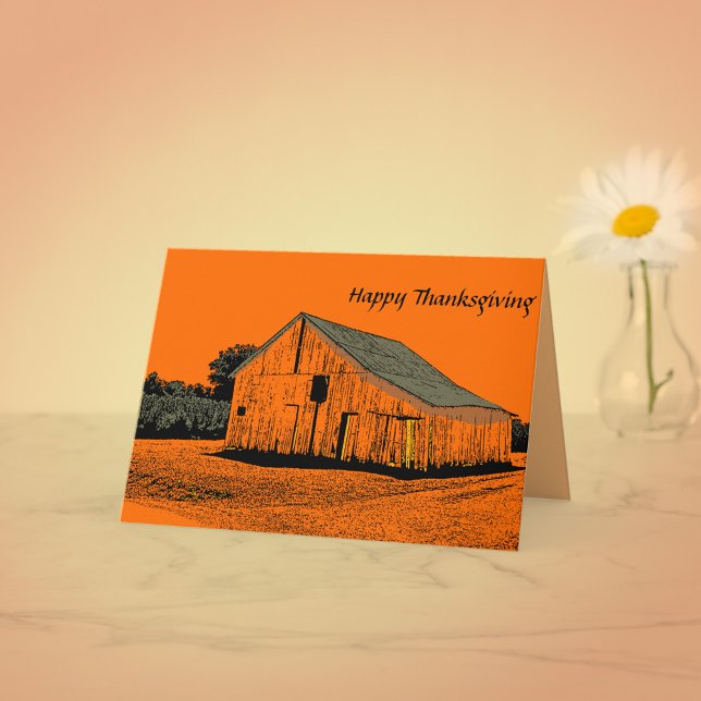 Tarjeta de saludo de Thankding Barn (Subido por el creador)