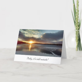 tarjeta de saludo de vacaciones
