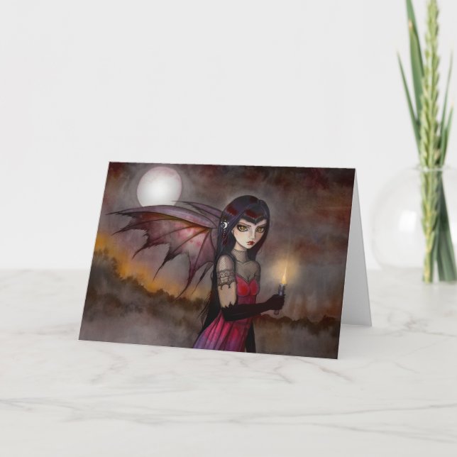 Tarjeta de saludo de Vampiro Victoria (Anverso)