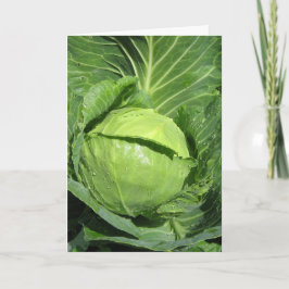 Tarjeta de saludo de Vegetales de Amor