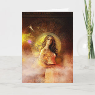 Tarjeta de saludo de venta de venta al aire libre 