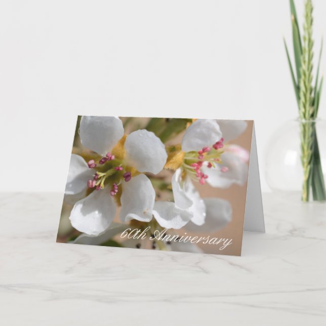 Tarjeta de saludo del 60° aniversario (Anverso)