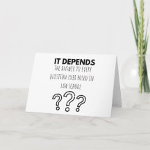 Tarjeta de saludo del abogado