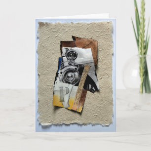 Tarjeta de saludo del Collage del Banger Tacot 1