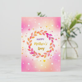 Tarjeta de saludo del Día de la Madre