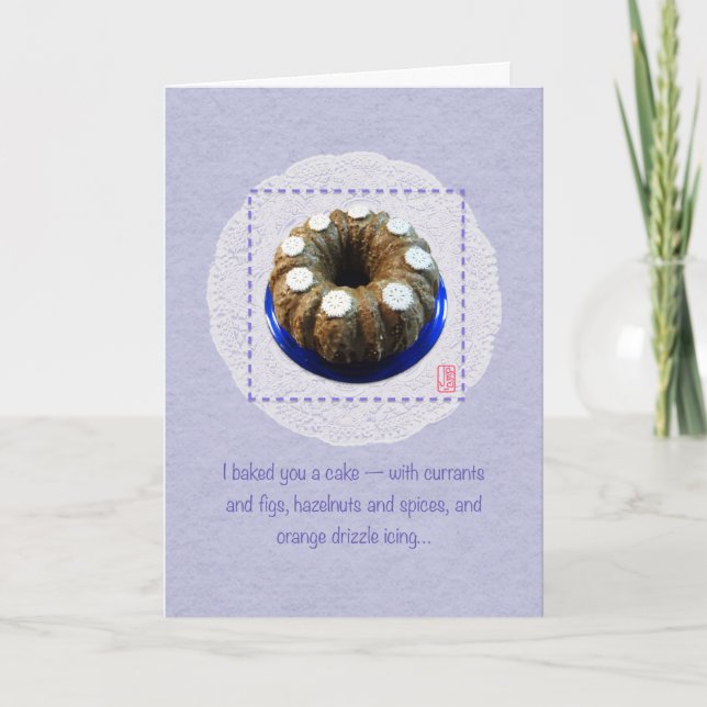 Tarjeta de saludo del Día de la Madre (Anverso)
