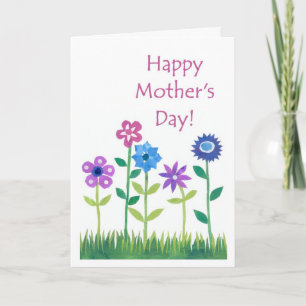 Tarjeta de saludo del Día de la Madre - Alimentaci