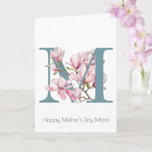 Tarjeta de saludo del Día de la Madre de Magnolia