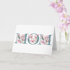 Tarjeta de saludo del Día de la Madre de Magnolia