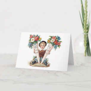 Tarjeta de saludo del Día de la Madre en Victoria.