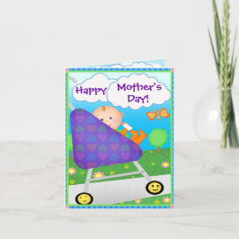 Tarjeta de saludo del Día de la Madre personalizad