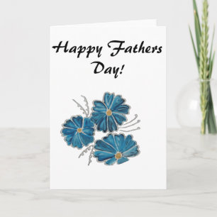 Tarjeta de saludo del Día de los Padres Feliz