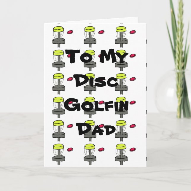 Tarjeta de saludo del día de mi padre, papá de gol (Anverso)