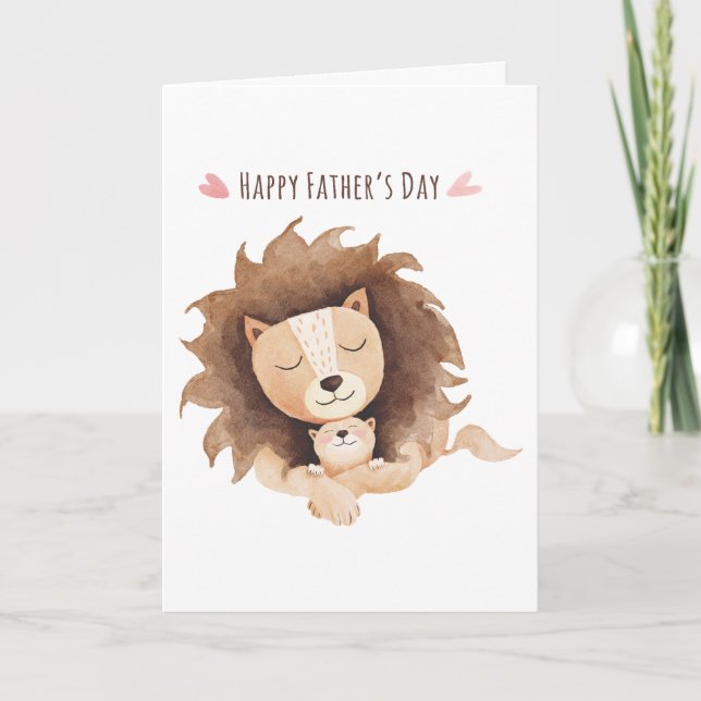 Tarjeta de saludo del Día del Padre (Anverso)