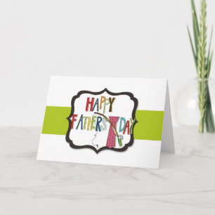 Tarjeta de saludo del Día del Padre/Polo Pescador