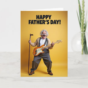 Tarjeta de Saludo del Día del Padre Súper Genial