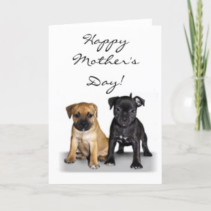 Tarjeta de saludo del feliz Día de la Madre