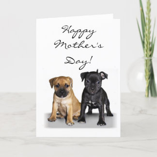 Tarjeta de saludo del feliz Día de la Madre