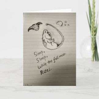 Tarjeta de saludo del Festival de Mediados de Otoñ