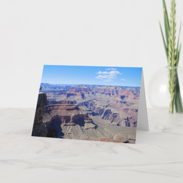 Tarjeta de saludo del Gran Cañón (Anverso)