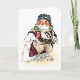 Tarjeta de saludo del ratón Valentino