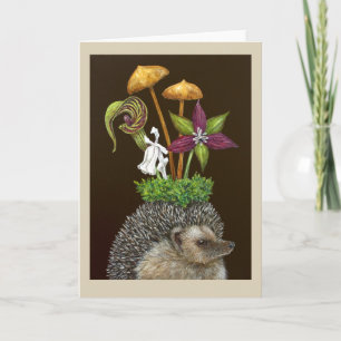 Tarjeta de saludo del Recolector Forestal