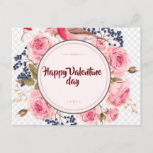 tarjeta de saludo día de San Valentín Diseño dulce