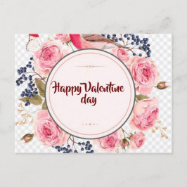 tarjeta de saludo día de San Valentín Diseño dulce