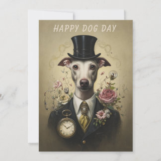 Tarjeta de saludo Dog Day - Divertido Personalizad