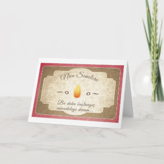 Tarjeta de saludo Doğum Günü Kutlama Kartı (Kadın)