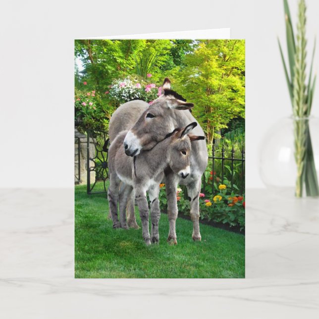 Tarjeta de saludo "Easter & Baby Eno" (Anverso)