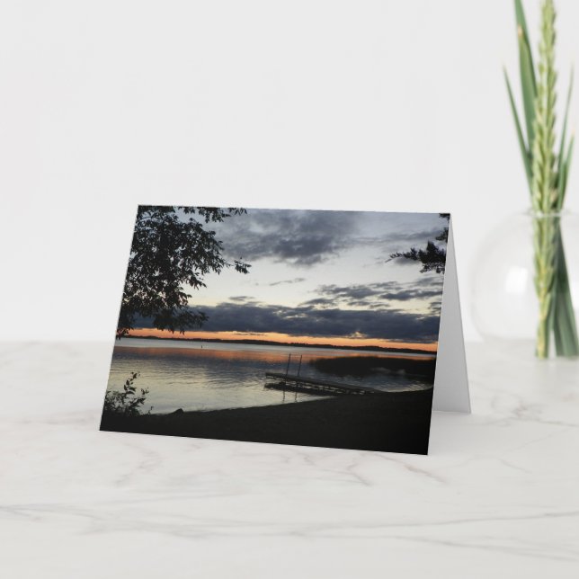 Tarjeta de saludo ~ El tiempo que dura la tormenta (Anverso)