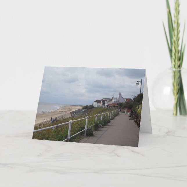 Tarjeta de saludo en blanco (Anverso)