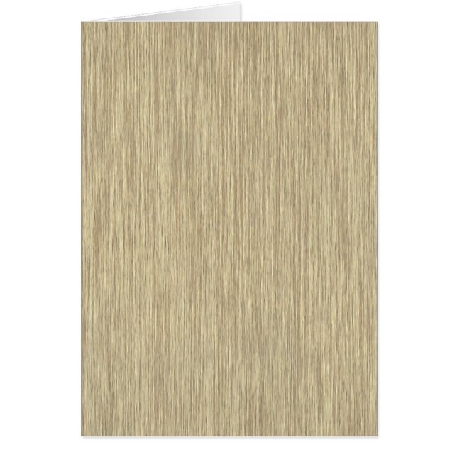 Tarjeta de saludo en blanco de madera de grifo rui (Frente)