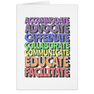 Tarjeta de saludo (en blanco) Día del Profesor