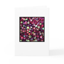 Tarjeta de saludo en blanco, foto al frente