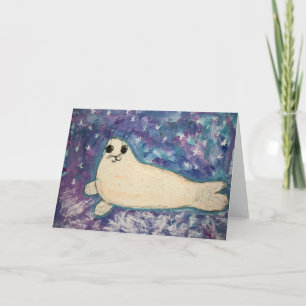 Tarjeta de saludo en blanco para cualquier ocasión